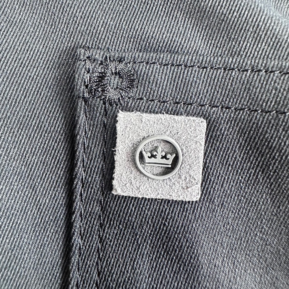 Peter Millar Golf Pants Mens 38/30 38x30 Black Performance Five Pocket Casual - Picture 8 of 16